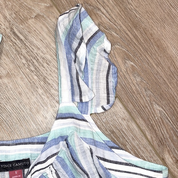 NWT Vince Camuto Linen Dress Small - Picture 3 of 6